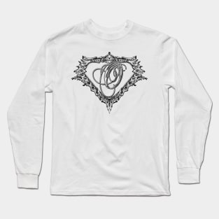 Super Sleek Style O Symbol Long Sleeve T-Shirt